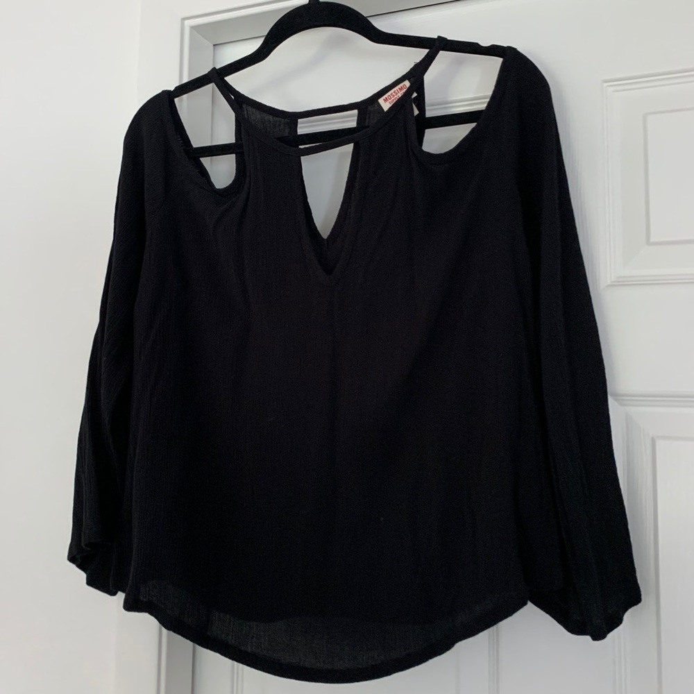 Cut out blouse